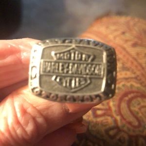 Harley Davidson sterling men’s ring